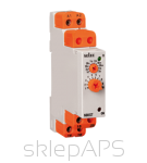 Time relay for installation on DIN rail, delayed switch on, 10 time ranges, the universal power supply 230V AC - 600st-CU