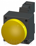 Light Signal with smooth lens, complete, with joins, round, plastic - 3SB3252-6AA30