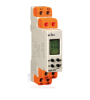 Time relay for installation on DIN rail, 15 functions, 8 time  ranges, the universal power supply, 20-240 V AC/DC - 600DT-CU