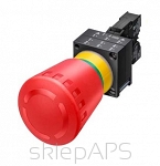 Safety Stop Button - 3SB3203-1HA20