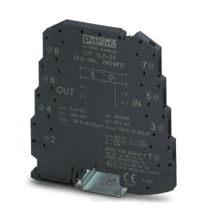 The device with protection against over-voltage - LIT 2X2-24 - 2804623