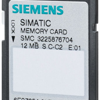 SIMATIC S7, MEMORY CARD FOR S7-1X00 CPU/SINAMICS, 3,3 V FLASH, 24 MBYTE - 6ES7954-8LF02-0AA0