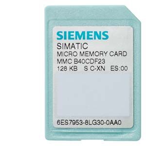 Simatic S7, micro memory card) for controllers  Simatic S7-300/C7/ET 200, 3.3V, memory type flash, 8 MB - 6ES7953-8LP31-0AA0