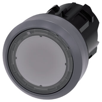 SIRIUS ACT, PRZYCISK PODŚWIETLANY, 22MM, PRZEZROCZYSTY - 3SU1031-0AB70-0AA0