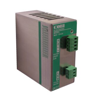  Impulse power supply DIN rail mounted 120W 24V 5A - MCV 120-24