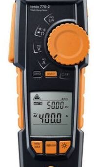 testo 770-2 - amperomierz cęgowy   - 0590 7702