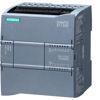 STEROWNIK SIMATIC S7-1200, CPU 1212C DC/DC/PRZEKAŹNIK - 6ES7212-1HE40-0XB0