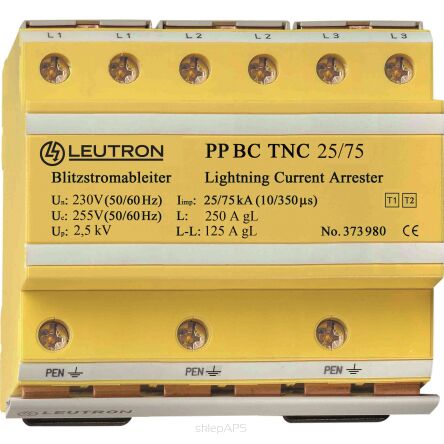 Surge arrester PowerPro BC TNC 25/75kA - 373 980