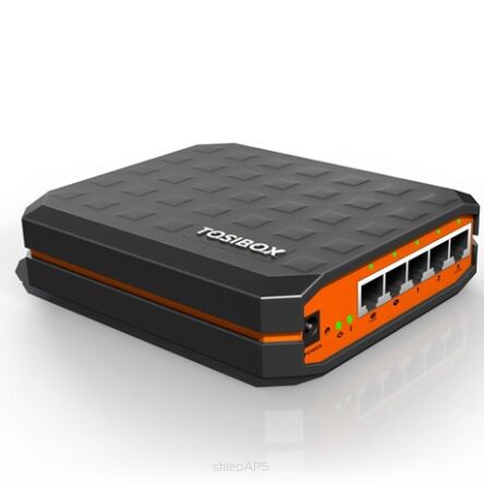 router VPN, który działa z siecią WAN/GSM (3G/4G) i pełni rolę punktu dostępowego do podłączonych... - Tosibox Lock 200