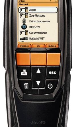 testo 320 basic - Analizator spalin - zestaw z drukarką - 270632 3222