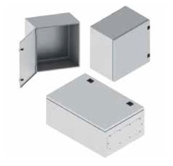 CE housing 800x800x300 with the mounting plate