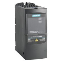 MICROMASTER 440 WITH BUILT-IN CLASS A FILTER 3AC 380-480 V +10/-10% 47-63 HZ CONSTANT TORQUE POWER 22 KW OVERLOAD 150% 60 S, 200% 3 S SQUARED TORQUE POWER 30 KW 520 X 275 X 245 (H X W X D) PROTECTION IP20 AMBIENT TEMP. -10 TO +50 DEG. C WITHOUT AOP/BOP - 