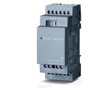 Logo! Dm16 24R, extension module, power supply  24V DC - 6ED1055-1NB10-0BA0