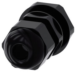 SIRIUS ACT, DŁAWIK KABLOWY METRYCZNY M20, Z NAKRĘTKĄ SZEŚCIOKĄTNĄ, DO OBUDOWY - 3SU1900-0HG10-0AA0