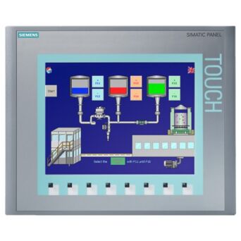 Simatic touchable operator screen KTP1000 BASIC COLOR DP, screen TFT 10,4", 8 buttons - 6AV6647-0AE11-3AX0