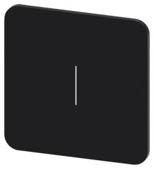 SIRIUS ACT, ETYKIETA SAMOPRZYLEPNA DO OBUDOWY, 22 X 22MM, CZARNA, SYMBOL: I - 3SU1900-0AF16-0QB0