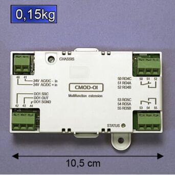 CMOD-01 Moduł do podłączenia zewn. zasilania 24V i rozszerzeń We/Wy, dla ACS580