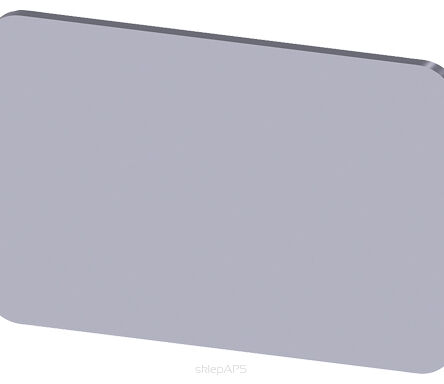 SIRIUS ACT, ETYKIETA WKŁADANA LUB SAMOPRZYLEPNA, 17.5 X 27MM, SREBRNA, CZARNE LITERY, BEZ INSKRYPCJI, DO SAMODZIELNEGO OPISU - 3SU1900-0AD81-0AA0