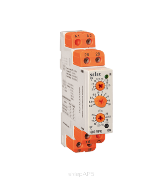 Time relay for installation on DIN rail, measurement of wired voltage in the 3 -phase networks 3-wire-600VPR-310/520-CU <!--[Mode:tiny]--><p>