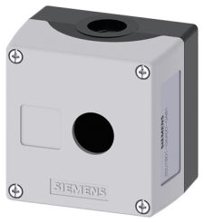 SIRIUS ACT, OBUDOWA DO URZĄDZEŃ STEROWNICZYCH, 22MM, OKRĄGŁYCH, MATERIAŁ OBUDOWY: TWORZYWO, GÓRNA... - 3SU1801-0AA00-0AB1