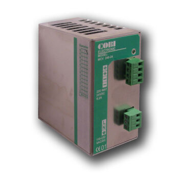 Impulse power supply unit, on-rail- DIN 220W 24V 9,2A - MCV 240-24