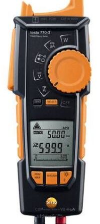 testo 770-3 - amperomierz cęgowy  - 0590 7703