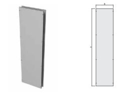 Panele boczne 2000x800 mm. 2 szt Ral 7035 - R5LE2082