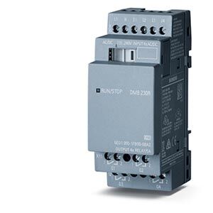 Logo! Memory card Used for copying programme / battery card sustaining real-time clock (up to 2 years) 0BA6 - 6ED1056-7DA00-0BA0