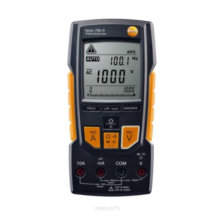 testo 760-3 - multimetr cyfrowy  - 0590 7603