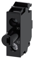 SIRIUS ACT, BLOK LED, 24 V AC/DC, BIAŁY, PRZYŁ. ŚRUBOWE, DO MONTAŻU W OBUDOWIE - 3SU1401-2BB60-1AA0