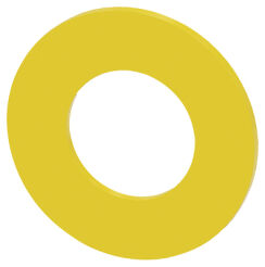 SIRIUS ACT, ETYKIETA PODKŁADKOWA ZATRZ. AWARYJNE, ŻÓŁTA, ŚREDN. 45MM - 3SU1900-0BA31-0AA0