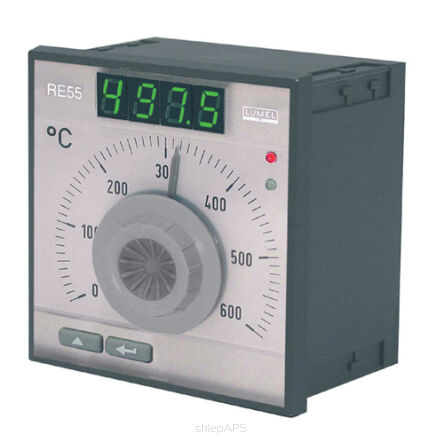 Regulator, analogue setting 07:Fe-CuNi 0-250°C 2: regulator PID 1:relay output 00:standard version - RE55 0721000