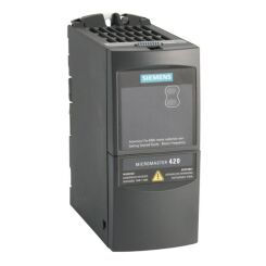 MICROMASTER 420 BEZ FILTRA 3AC 380-480V +10/-10% 47-63HZ, MOC-STAŁY MOMENT 0.75 KW PRZECIĄŻ. 150% PRZEZ 60S, MOC-ZMIENNY MOMENT 0.75 KW 173 X 73 X 149 (W X S X G) ST. OCHR. IP20 TEMP OTOCZ -10 DO +50 ST. C BEZ AOP/BOP - 6SE6420-2UD17-5AA1